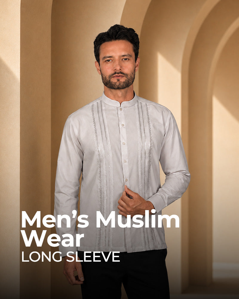 Men's Muslim Wear Long Sleeve