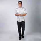 Kemeja Batik Sagara Lengan Pendek 201 Grey