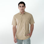 Kemeja Gallant Basic Lengan Pendek 2233 Peach
