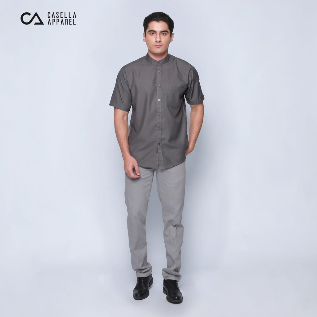 Koko Shanghai Lengan Pendek 2235 Dark Grey