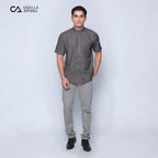Koko Shanghai Lengan Pendek 2235 Dark Grey