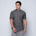 Koko Shanghai Lengan Pendek 2235 Dark Grey