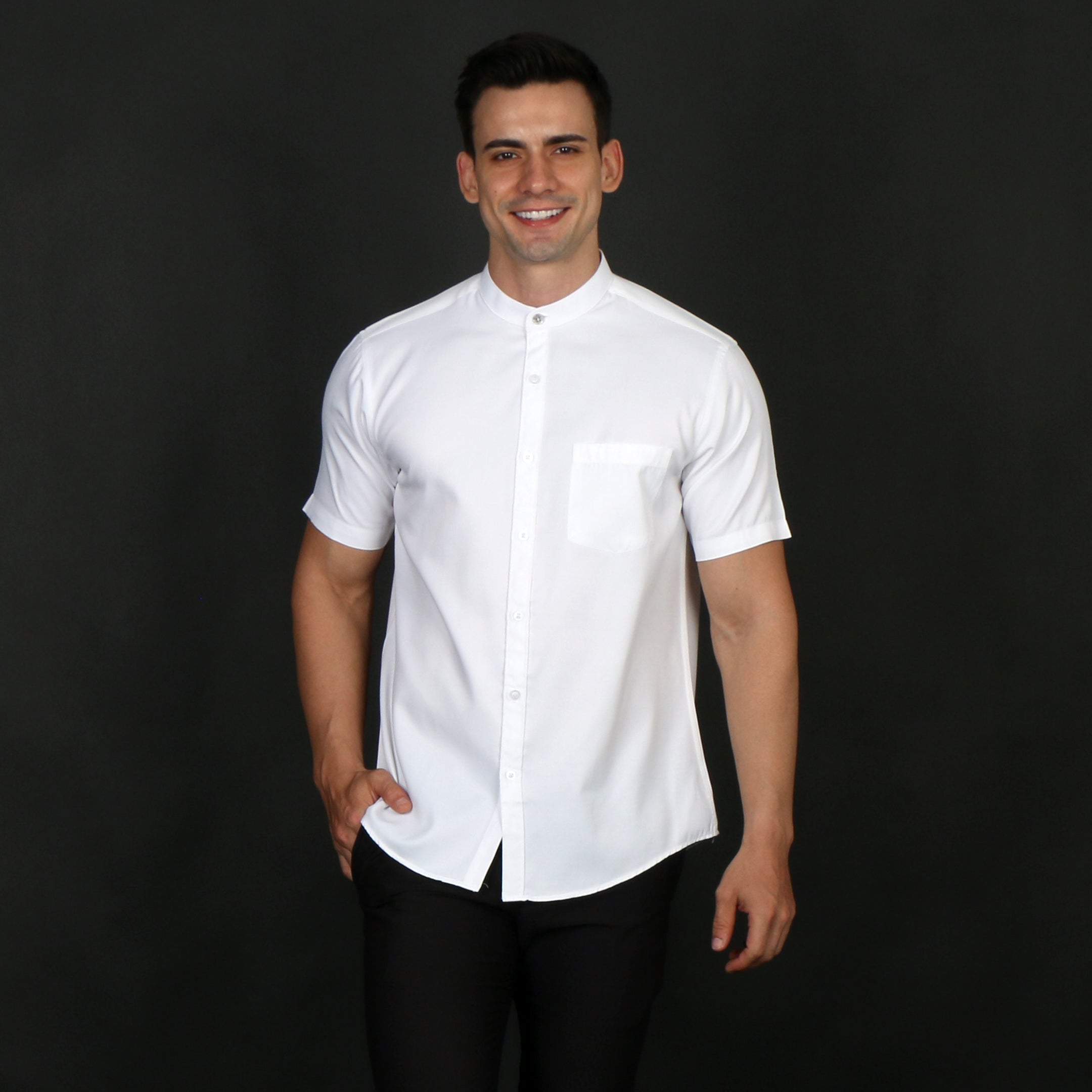 Koko Shanghai Lengan Pendek 2235 White