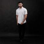 Kemeja Premium Gallant Lengan Pendek 2334 White