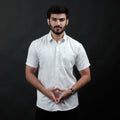 Kemeja Premium Gallant Lengan Pendek 2334 White