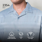 Kemeja Xanlos Lengan Pendek 2354 Grey