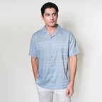 Kemeja Xanlos Lengan Pendek 2354 Grey
