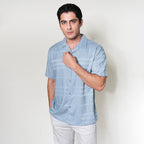 Kemeja Xanlos Lengan Pendek 2354 Grey