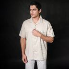 Kemeja Xanlos Lengan Pendek 2354 Khaki