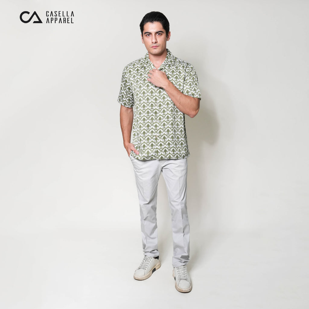 Kemeja Xantif Lengan Pendek 2355 Olive