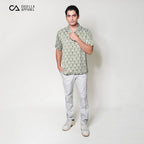 Kemeja Xantif Lengan Pendek 2355 Olive