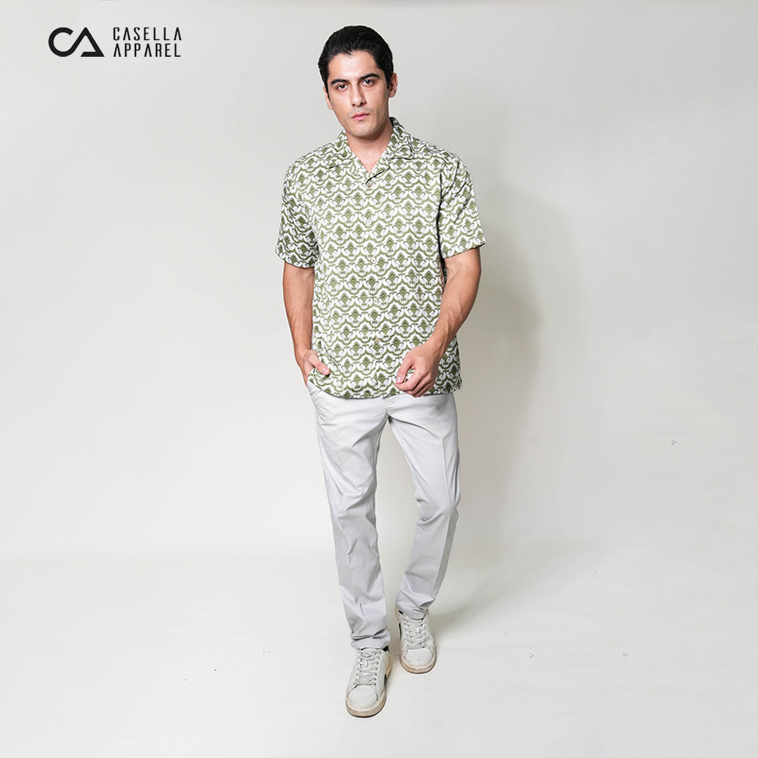 Kemeja Xantif Lengan Pendek 2355 Olive