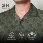 Kemeja Xantif Lengan Pendek 2356 Moss Green