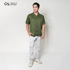 Kemeja Xantif Lengan Pendek 2357 Dark Green