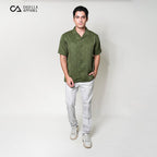 Kemeja Xantif Lengan Pendek 2357 Dark Green