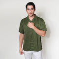 Kemeja Xantif Lengan Pendek 2357 Dark Green