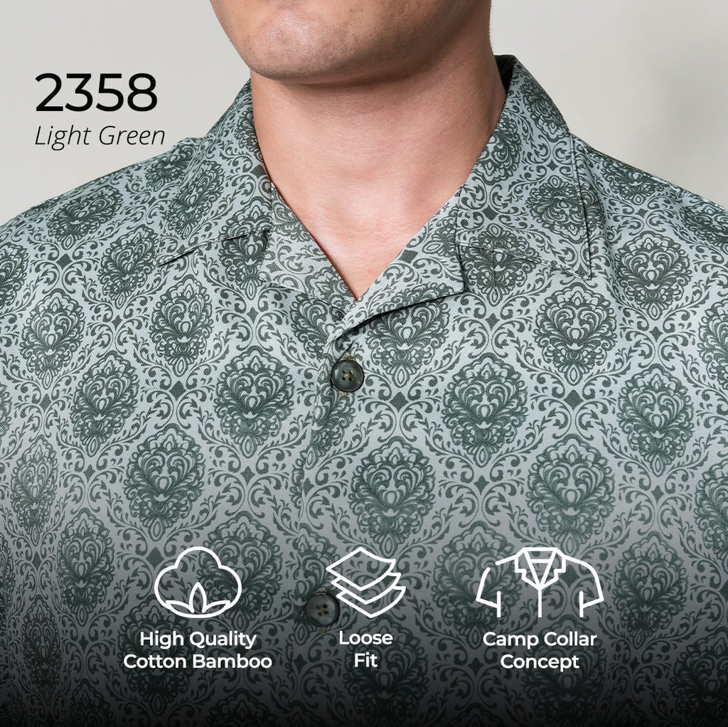 Kemeja Xantif Lengan Pendek 2358 Light Green