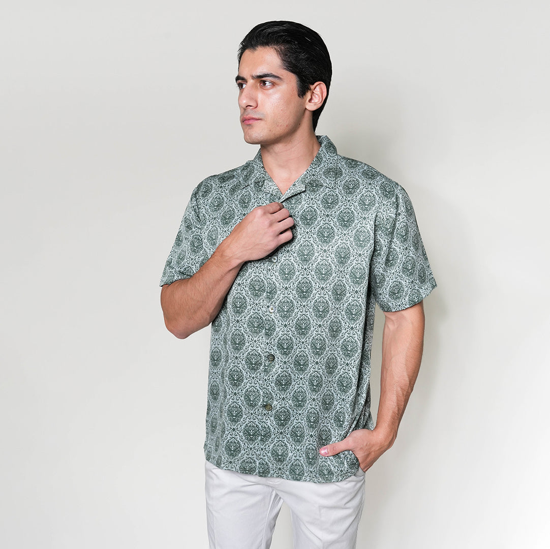 Kemeja Xantif Lengan Pendek 2358 Light Green