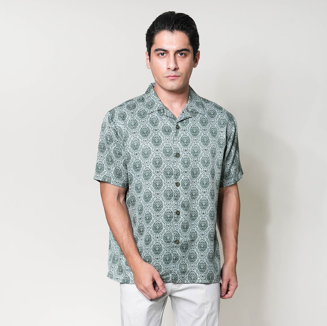 Kemeja Xantif Lengan Pendek 2358 Light Green