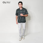 Kemeja Xantif Lengan Pendek 2359 Black Olive