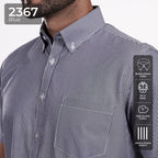 Kemeja Sinclair Lengan Pendek 2367 Blue
