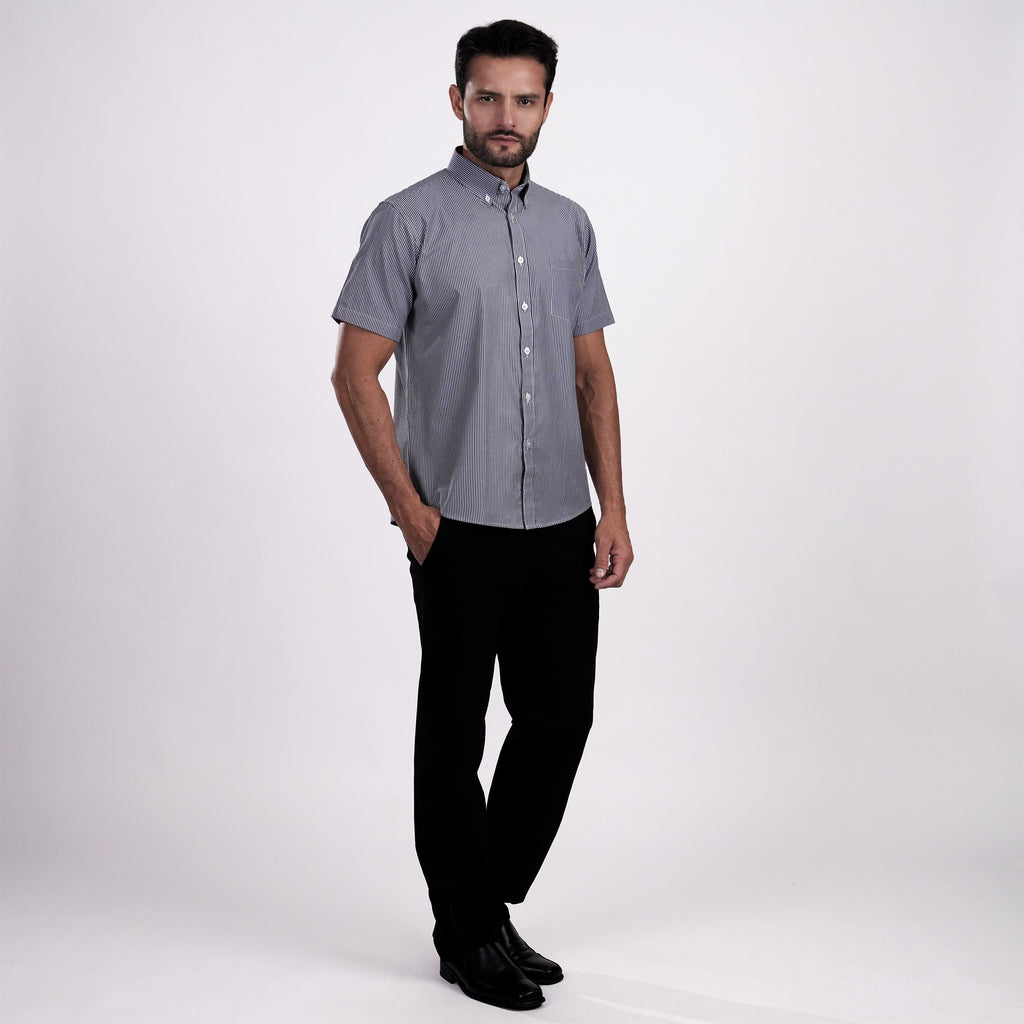 Kemeja Sinclair Lengan Pendek 2367 Blue