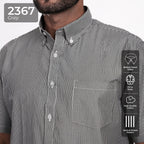 Kemeja Sinclair Lengan Pendek 2367 Grey