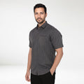 Kemeja Ardent Lengan Pendek 2374 Dark Grey