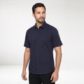 Kemeja Ardent Lengan Pendek 2374 Navy