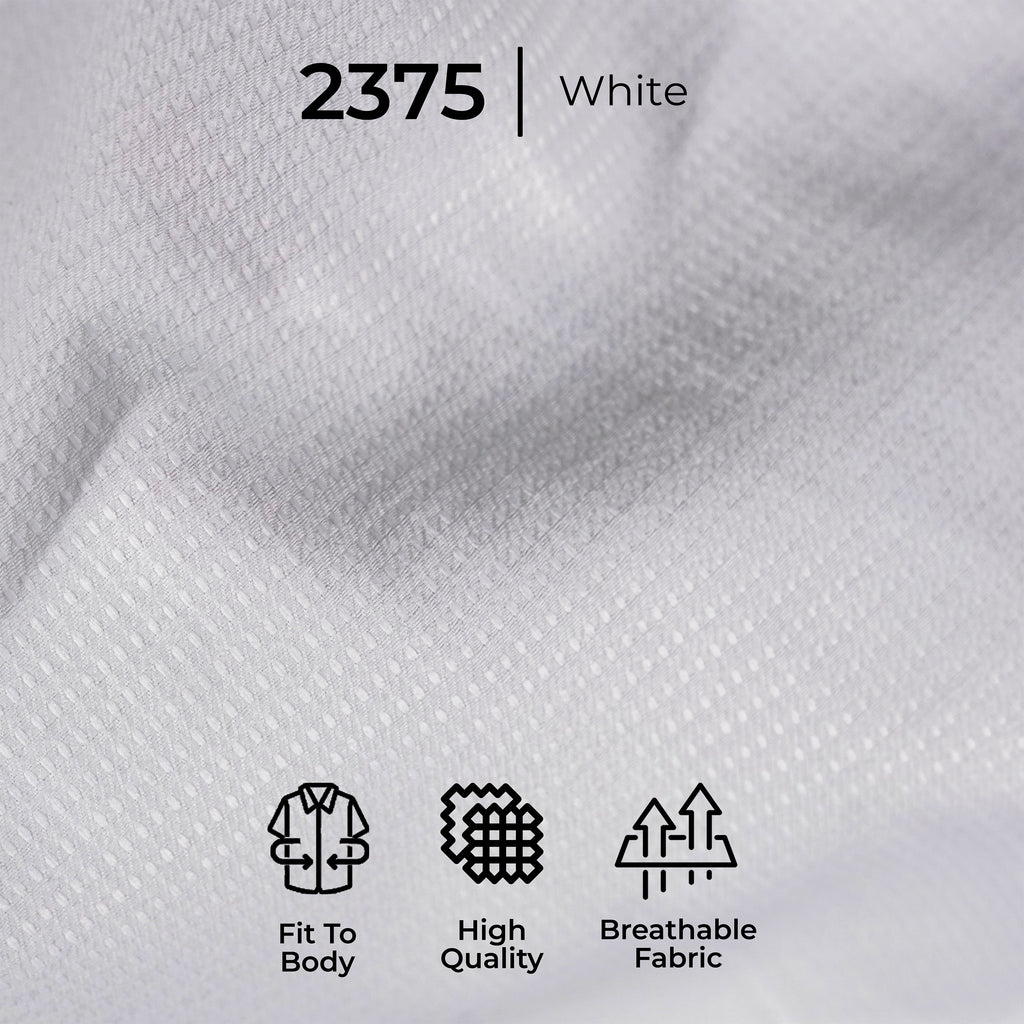 Kemeja Eldric Lengan Pendek 2375 White