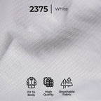 Kemeja Eldric Lengan Pendek 2375 White