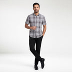 Kemeja Chicago Lengan Pendek 2386 Grey