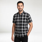 Kemeja Chicago Lengan Pendek 2389 Black