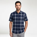 Kemeja Chicago Lengan Pendek 2390 Navy