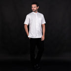 Koko Arabesque Embroidery White Lengan Pendek 4057 White