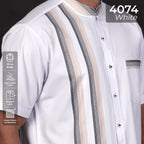 Koko Azhar Lengan Pendek 4074 White