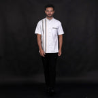 Koko Azhar Lengan Pendek 4074 White