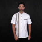 Koko Azhar Lengan Pendek 4074 White