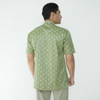 Koko Syam Batik Lengan Pendek 4103 Army