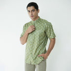 Koko Syam Batik Lengan Pendek 4103 Army