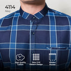 Koko Izzan Lengan Pendek 4114 Navy