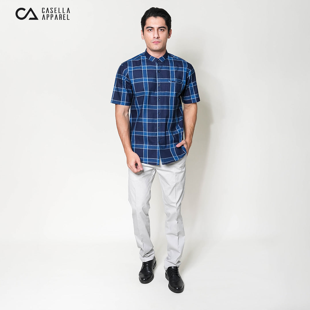 Koko Izzan Lengan Pendek 4114 Navy