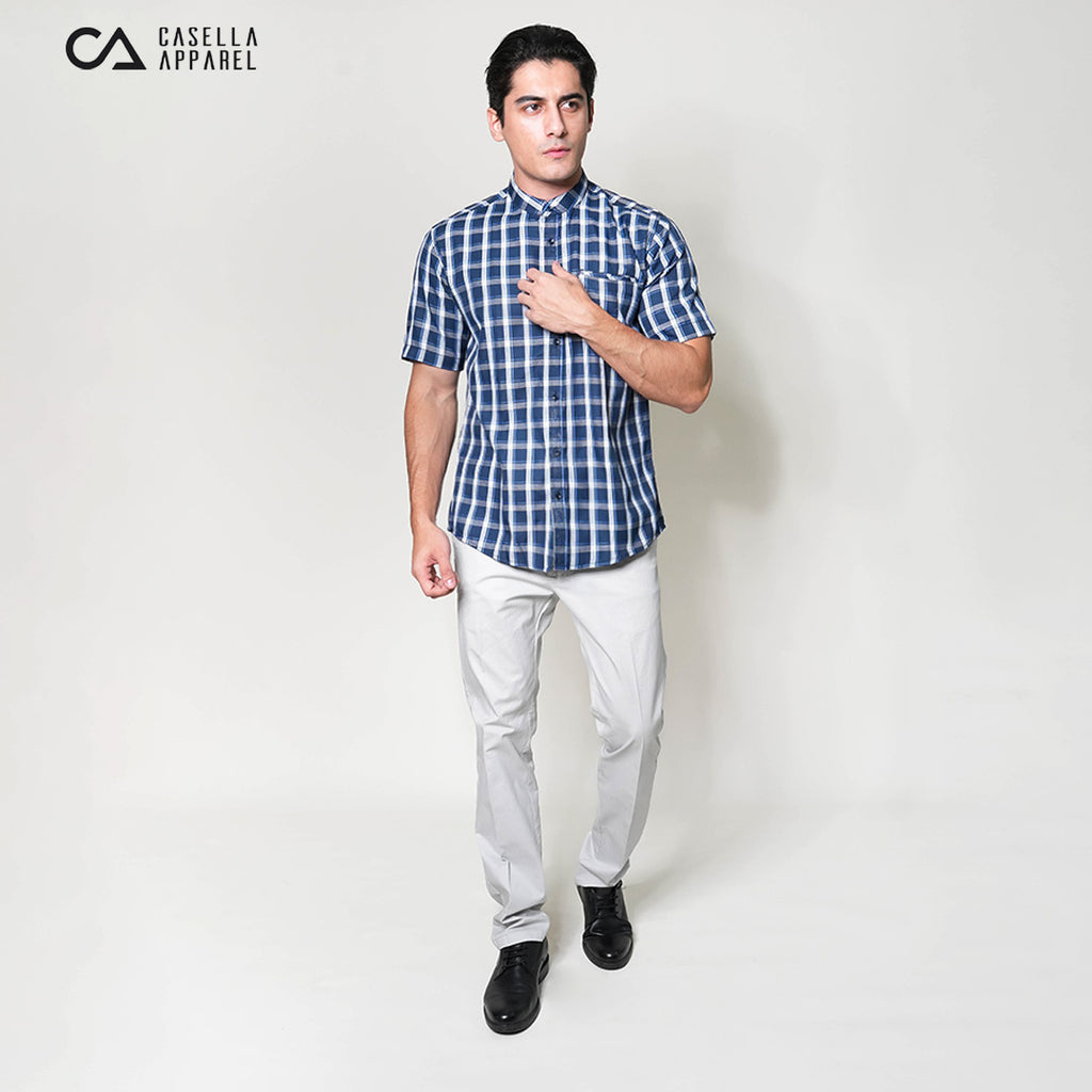 Koko Izzan Lengan Pendek 4116 Navy