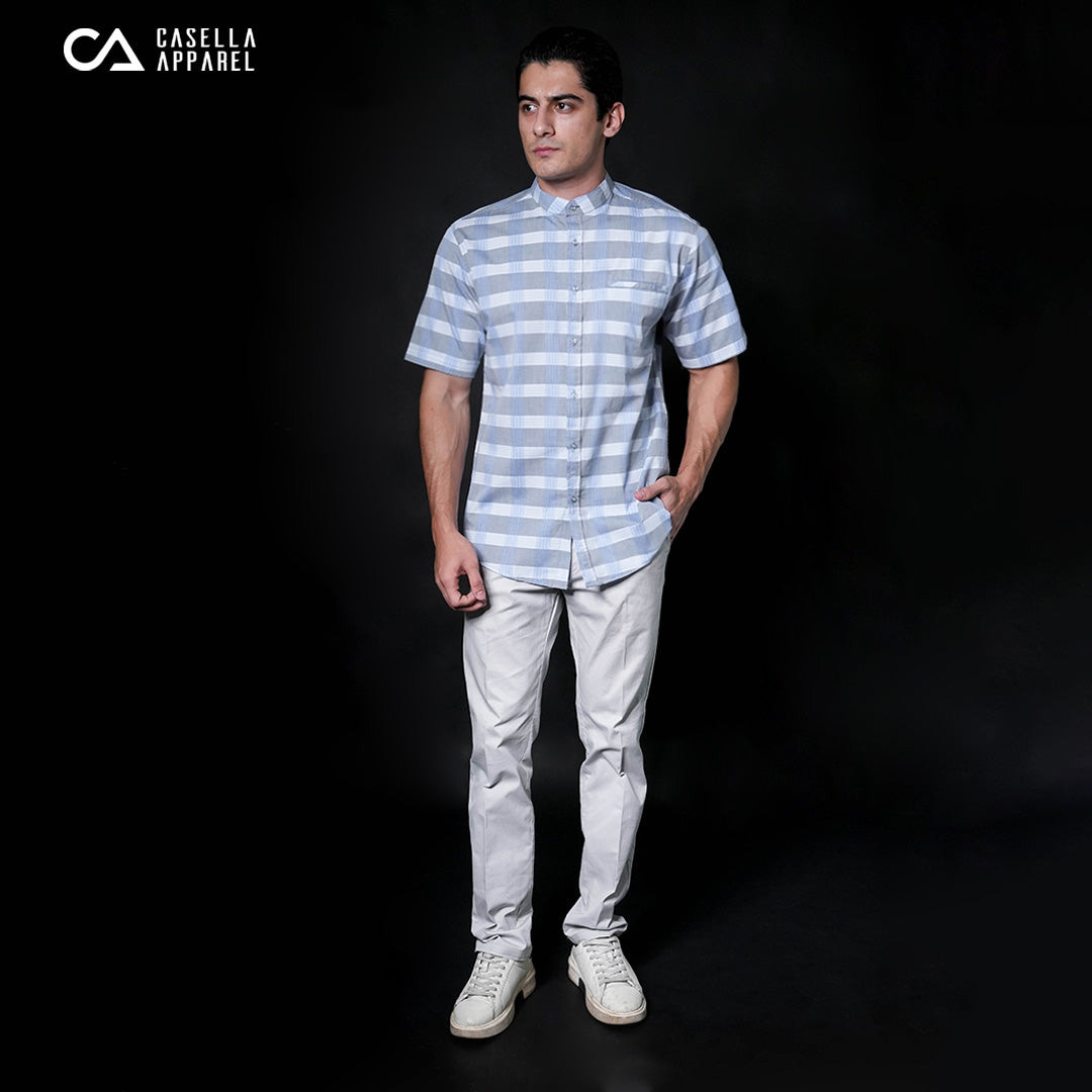 Koko Izzan Lengan Pendek 4120 BlueGrey