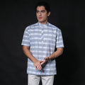 Koko Izhan Lengan Pendek 4122 Blue Grey