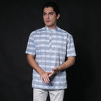 Koko Izhan Lengan Pendek 4122 Blue Grey