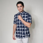 Koko Izhan Lengan Pendek 4123 Navy