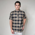Koko Izhan Lengan Pendek 4124 Brown