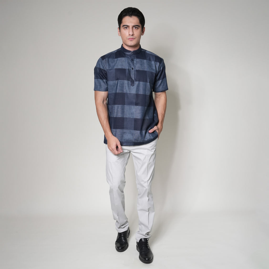 Koko Izhan Lengan Pendek 4125 Dark Navy