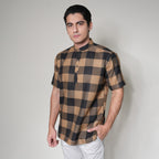 Koko Izhan Lengan Pendek 4127 Brown